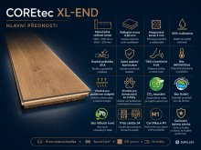 Hledáte novou podlahu a extra dlouhá prkna? Vyzkoušejte COREtec XL-END