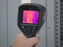Diagnostika poruchy podlahového topení termokamerou