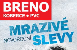 Mrazivé slevy v prodejnách BRENO!