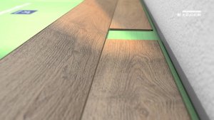Video návod  na pokládku laminátových podlah Egger za využití zámkového systému JUST-clic
